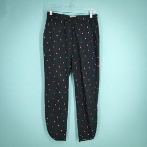 Marine Layer Size Small S Re-spun Allison Queen of Hearts Cards Pull On Pants